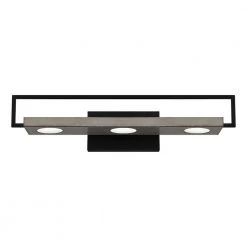 Winnett 24 in. 1-Light Matte Black LED Vanity Light Bar by Quoizel