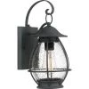 Boston 1-Light Black Outdoor Wall Lantern Sconce by Quoizel -Quoizel Sales mottled black quoizel outdoor sconces bst8407mb 64 1000