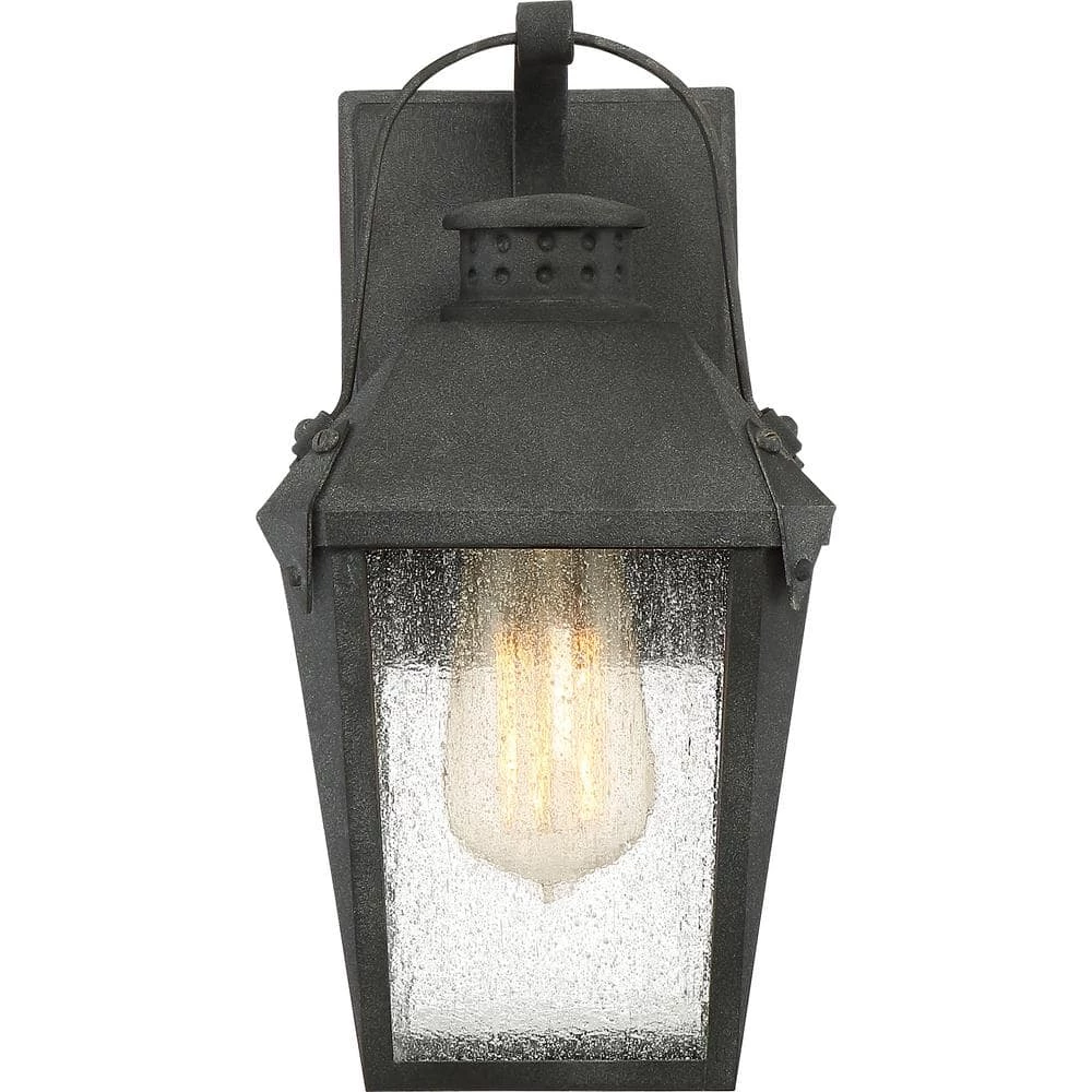 Carriage 1-Light Black Outdoor Wall Lantern Sconce by Quoizel 6 Carriage 1-Light Black Outdoor Wall Lantern Sconce by Quoizel - Image 4