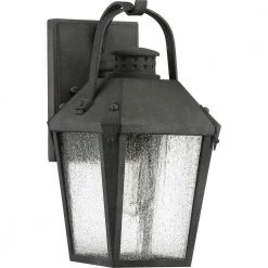Carriage 1-Light Black Outdoor Wall Lantern Sconce by Quoizel 11 Carriage 1-Light Black Outdoor Wall Lantern Sconce by Quoizel -Quoizel Sales mottled black quoizel outdoor sconces crg8406mb c3 1000