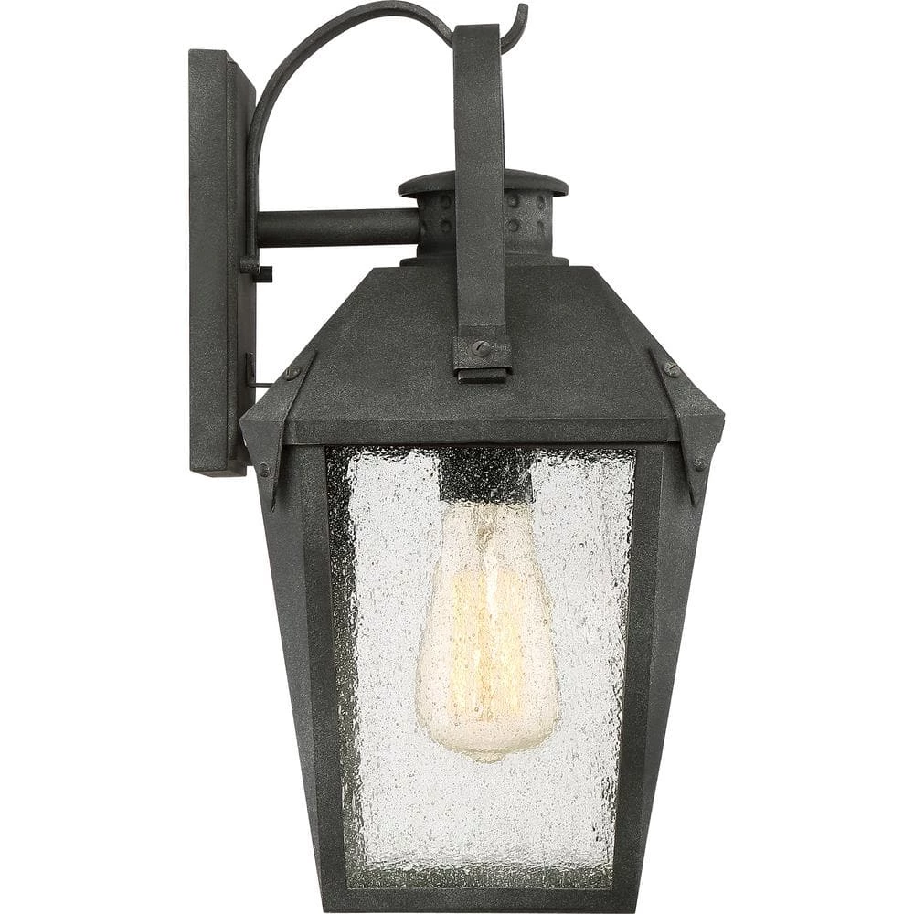Carriage 1-Light Black Outdoor Wall Lantern Sconce by Quoizel 7 Carriage 1-Light Black Outdoor Wall Lantern Sconce by Quoizel - Image 5