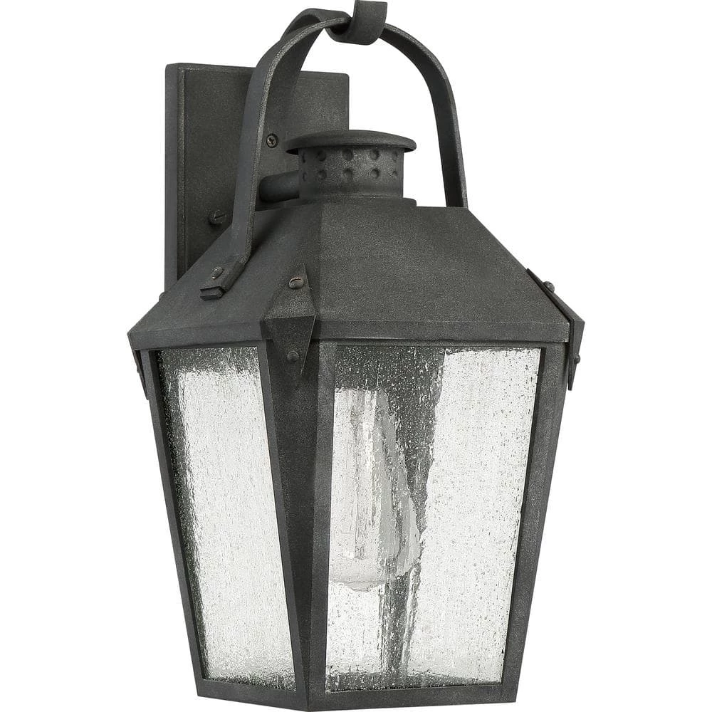 Carriage 1-Light Black Outdoor Wall Lantern Sconce by Quoizel 5 Carriage 1-Light Black Outdoor Wall Lantern Sconce by Quoizel - Image 3