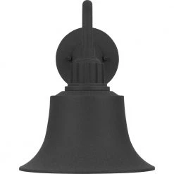 Nocturne 9 in. 1-Light Mottled Black Outdoor Wall Lantern Sconce by Quoizel 16 Nocturne 9 in. 1-Light Mottled Black Outdoor Wall Lantern Sconce by Quoizel -Quoizel Sales mottled black quoizel outdoor sconces nct8409mb 4f 1000