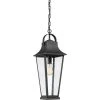 Galveston 1-Light Mottled Black Lantern Pendant Light by Quoizel -Quoizel Sales mottled black quoizel pendant lights glv1508mb 64 1000