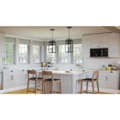 Keaton 1-Light Mottled Black Lantern Pendant Light by Quoizel -Quoizel Sales mottled black quoizel pendant lights ktn1508mb 31 1000