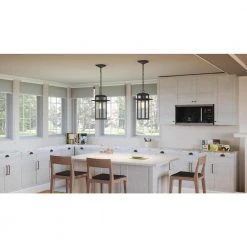 Randall 1-Light Mottled Black Lantern Pendant Light by Quoizel -Quoizel Sales mottled black quoizel pendant lights rdl1509mb 31 1000