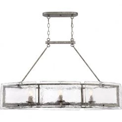 Fortress 6-Light Mottled Silver Chandelier by Quoizel 9 Fortress 6-Light Mottled Silver Chandelier by Quoizel -Quoizel Sales mottled silver quoizel chandeliers fts638mm 4f 1000