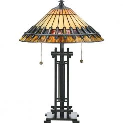 Chastain 22.5 in. Multi-Colored Table Lamp by Quoizel