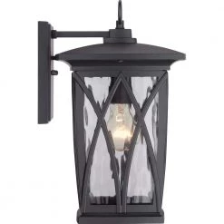 Grover 1-Light Black Outdoor Wall Lantern Sconce by Quoizel 11 Grover 1-Light Black Outdoor Wall Lantern Sconce by Quoizel -Quoizel Sales mystic black quoizel outdoor sconces gvr8408k 1f 1000