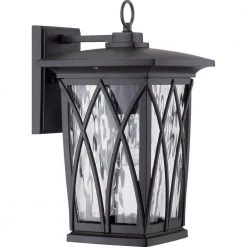 Grover 1-Light Black Outdoor Wall Lantern Sconce by Quoizel 9 Grover 1-Light Black Outdoor Wall Lantern Sconce by Quoizel -Quoizel Sales mystic black quoizel outdoor sconces gvr8408k c3 1000