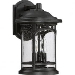 Marblehead 1-Light Mystic Black Outdoor Wall Lantern Sconce by Quoizel 11 Marblehead 1-Light Mystic Black Outdoor Wall Lantern Sconce by Quoizel -Quoizel Sales mystic black quoizel outdoor sconces mbh8409k c3 1000