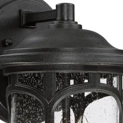 Marblehead 1-Light Mystic Black Outdoor Wall Lantern Sconce by Quoizel 9 Marblehead 1-Light Mystic Black Outdoor Wall Lantern Sconce by Quoizel -Quoizel Sales mystic black quoizel outdoor sconces mbh8409k e1 1000