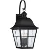 Millhouse 1-Light Mystic Black Outdoor Wall Lantern Sconce by Quoizel