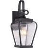 Province 1-Light Black Outdoor Wall Lantern Sconce by Quoizel 2 Province 1-Light Black Outdoor Wall Lantern Sconce by Quoizel -Quoizel Sales mystic black quoizel outdoor sconces prv8406k 64 1000
