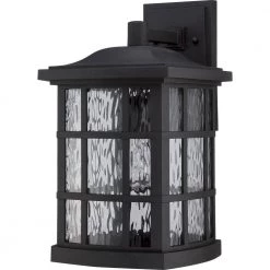 Stonington 1-Light Black Outdoor Wall Lantern Sconce by Quoizel 13 Stonington 1-Light Black Outdoor Wall Lantern Sconce by Quoizel -Quoizel Sales mystic black quoizel outdoor sconces snn8409k c3 1000