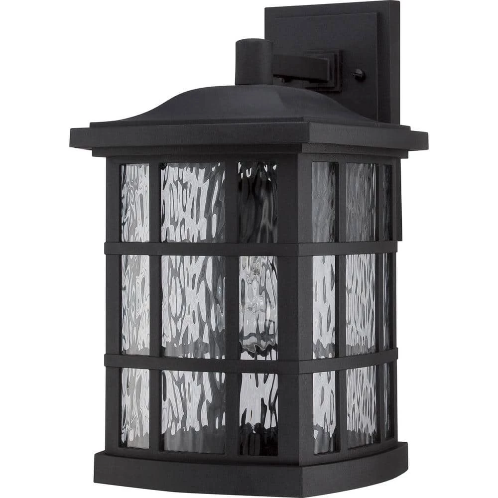 Stonington 1-Light Black Outdoor Wall Lantern Sconce by Quoizel 7 Stonington 1-Light Black Outdoor Wall Lantern Sconce by Quoizel - Image 5