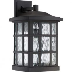 Stonington 1-Light Black Outdoor Wall Lantern Sconce by Quoizel 11 Stonington 1-Light Black Outdoor Wall Lantern Sconce by Quoizel -Quoizel Sales mystic black quoizel outdoor sconces snn8411k c3 1000