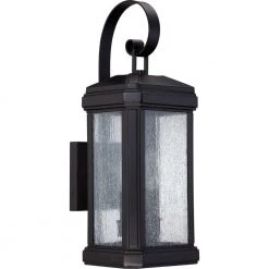 Trumbull 1-Light Mystic Black Outdoor Wall Lantern Sconce by Quoizel 9 Trumbull 1-Light Mystic Black Outdoor Wall Lantern Sconce by Quoizel -Quoizel Sales mystic black quoizel outdoor sconces tml8407k c3 1000