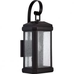 Trumbull 1-Light Mystic Black Outdoor Wall Lantern Sconce by Quoizel 9 Trumbull 1-Light Mystic Black Outdoor Wall Lantern Sconce by Quoizel -Quoizel Sales mystic black quoizel outdoor sconces tml8408k c3 1000