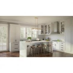 Kelleher 6-Light Nouveau Painted Weathered Brass Linear Chandelier with Clear Glass Shade by Quoizel -Quoizel Sales nouveau painted weathered brass quoizel chandeliers kel633nws 31 1000