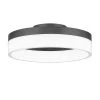 Cohen 11.75 in. Oil Rubbed Bronze LED Flush Mount by Quoizel -Quoizel Sales oil rubbed bronze quoizel flush mount lights pcoh1608oi 64 1000