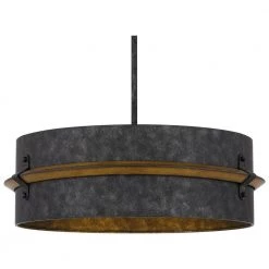 Lariat 3-Light Old Black Pendant by Quoizel -Quoizel Sales old black quoizel chandeliers qop5336ok 44 1000