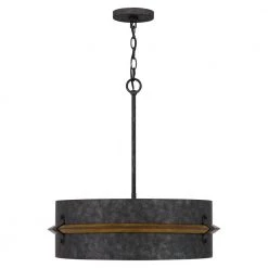Lariat 3-Light Old Black Pendant by Quoizel -Quoizel Sales old black quoizel chandeliers qop5336ok 4f 1000