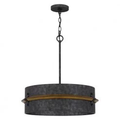 Lariat 3-Light Old Black Pendant by Quoizel -Quoizel Sales old black quoizel chandeliers qop5336ok c3 1000