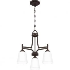 Billingsley 3-Light Old Bronze Chandelier by Quoizel -Quoizel Sales old bronze quoizel chandeliers blg5118oz 4f 1000