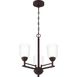 Foley 3-Light Old Bronze Chandelier by Quoizel -Quoizel Sales old bronze quoizel chandeliers fly5018oz 4f 1000