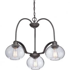 Trilogy 3-Light Old Bronze Chandelier by Quoizel -Quoizel Sales old bronze quoizel chandeliers trg5103oz 4f 1000
