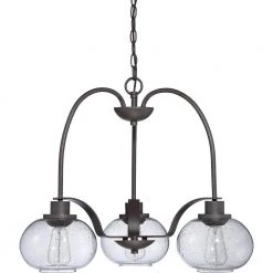 Trilogy 3-Light Old Bronze Chandelier by Quoizel -Quoizel Sales old bronze quoizel chandeliers trg5103oz c3 1000