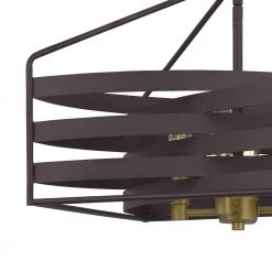 Escher 4-Light Old Bronze Semi-Flush Mount by Quoizel -Quoizel Sales old bronze quoizel flush mount lights qsf5186oz 1f 1000