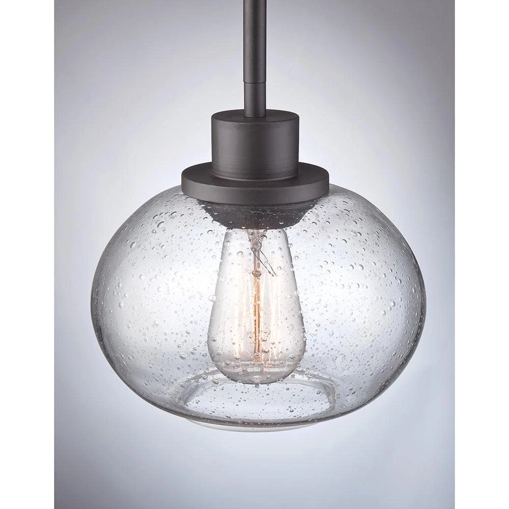 Trilogy 8 in. 1-Light Old Bronze Mini Pendant by Quoizel 7 Trilogy 8 in. 1-Light Old Bronze Mini Pendant by Quoizel - Image 5