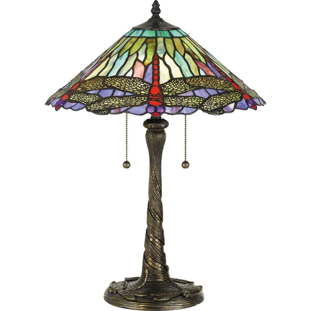 Skimmer 23 in. Multicolored Table Lamp by Quoizel 3 Skimmer 23 in. Multicolored Table Lamp by Quoizel