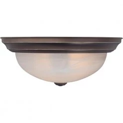Manor 13 in. 2-Light Palladian Bronze Flush Mount by Quoizel -Quoizel Sales palladian bronze quoizel flush mount lights mnr1613pn 4f 1000