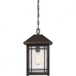 Cedar Point 1-Light Bronze Outdoor Pendant Light by Quoizel -Quoizel Sales palladian bronze quoizel outdoor pendant lights cpt1910pn 1f 1000