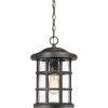 Crusade 1-Light Bronze Outdoor Pendant Light by Quoizel -Quoizel Sales palladian bronze quoizel outdoor pendant lights cse1910pn 64 1000