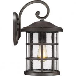 Crusade 1-Light Bronze Outdoor Wall Lantern Sconce by Quoizel 13 Crusade 1-Light Bronze Outdoor Wall Lantern Sconce by Quoizel -Quoizel Sales palladian bronze quoizel outdoor sconces cse8410pn 1f 1000