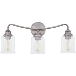 Rover 3-Light Polished Antique Nickel Vanity Light by Quoizel 13 Rover 3-Light Polished Antique Nickel Vanity Light by Quoizel -Quoizel Sales polished antique nickel quoizel vanity lighting rov8624pa 1f 1000