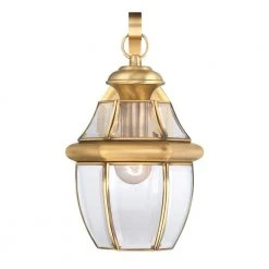 Newbury 1-Light Brass Outdoor Wall Lantern Sconce by Quoizel 10 Newbury 1-Light Brass Outdoor Wall Lantern Sconce by Quoizel -Quoizel Sales polished brass quoizel outdoor sconces ny8316b 4f 1000