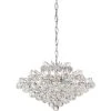 Bordeaux 7-Light Polished Chrome Pendant by Quoizel -Quoizel Sales polished chrome quoizel chandeliers brx2820c 64 1000