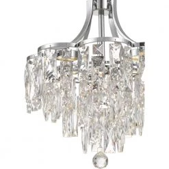 Bravado Integrated LED Polished Chrome Pendant by Quoizel -Quoizel Sales polished chrome quoizel chandeliers pcbo2816c 1f 1000