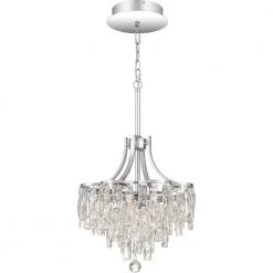 Bravado Integrated LED Polished Chrome Pendant by Quoizel