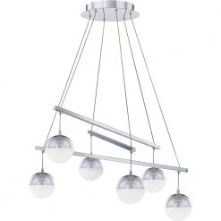 Momentum Integrated LED Polished Chrome Chandelier by Quoizel