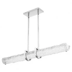 Pell 38 in. Polished Chrome LED Chandelier by Quoizel -Quoizel Sales polished chrome quoizel chandeliers pcpll138c 1f 1000