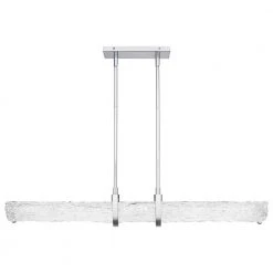 Pell 38 in. Polished Chrome LED Chandelier by Quoizel -Quoizel Sales polished chrome quoizel chandeliers pcpll138c 4f 1000