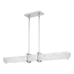 Pell 38 in. Polished Chrome LED Chandelier by Quoizel -Quoizel Sales polished chrome quoizel chandeliers pcpll138c c3 1000