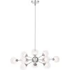 Spellbound 12-Light Polished Chrome Chandelier by Quoizel -Quoizel Sales polished chrome quoizel chandeliers pcsb5012c 64 1000