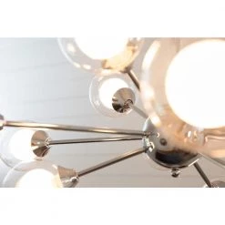 Spellbound 12-Light Polished Chrome Chandelier by Quoizel -Quoizel Sales polished chrome quoizel chandeliers pcsb5012c 76 1000